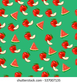 illustration of a watermelon