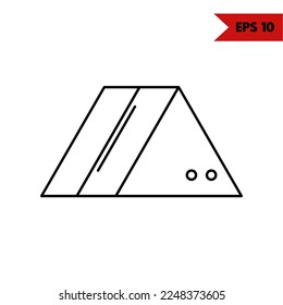 Illustration of Watermelon Line Icon