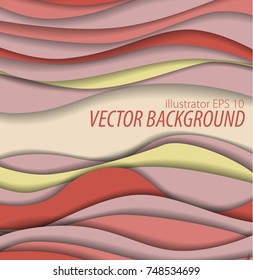 Illustration Wave Pattern Stock Vector (Royalty Free) 748534699 ...