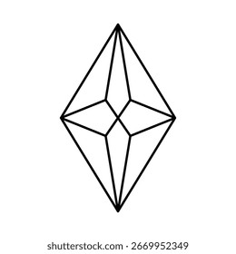 Die Illustration des Waffendiamanten
