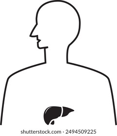 illustration of wearing black gloves