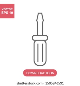 Illustration for web design. Service tools icon. Vector background. Graphic background communication. Design element. Business interface. Simple vector illustration. Flat outline vector.