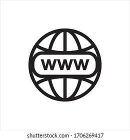 Illustration of web icon on white background, from eps10
