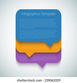 Illustration of Web Infographic Timeline Bubble Template Layout With Vector Icons, could be used for website, UI, phone, tablet pc