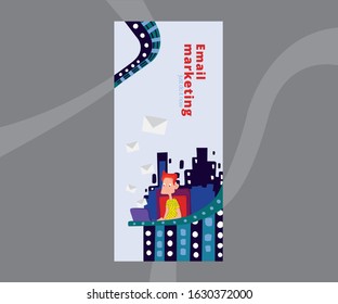 Illustration for web page, header, banner, etc. Clean, minimal, modern, creative and also friendly design for the various usages. 