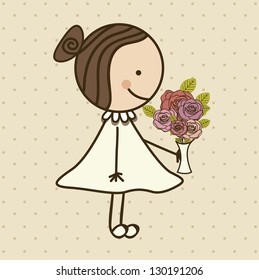 Illustration of Wedding Icons and Concepts Wedding, vector illustration