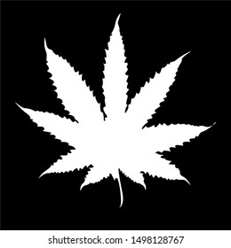 illustration of weed,tshirt print, vector illustration