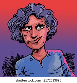 Ilustración de la extraña emoción humana.