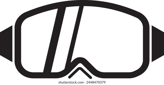 illustration of the welding glasses icon