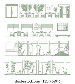 Illustration of welfare facilities