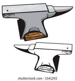 Illustration of a western anvil.