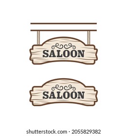 Illustration Western Saloon Vector Art Stock Vector (Royalty Free ...