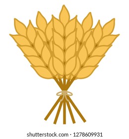 Illustration of the wheat