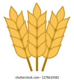 Illustration of the wheat