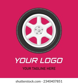 El logotipo Ilustración de Ruedas
