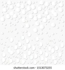 Illustration of white circles background balloons air flight texture