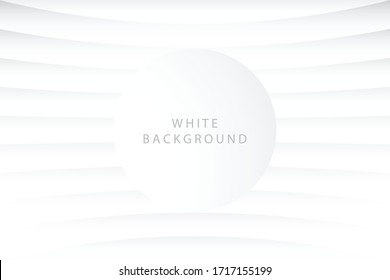 Illustration of white and gray tone abstract background with curve design