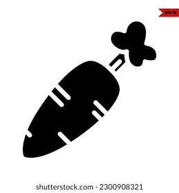 Illustration des weißen Rachenglyph-Symbols 