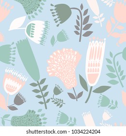 illustration of wildflowers