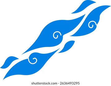 Illustration of a Wind Line