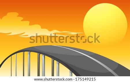 Similar – Image, Stock Photo round trip Sky Clouds