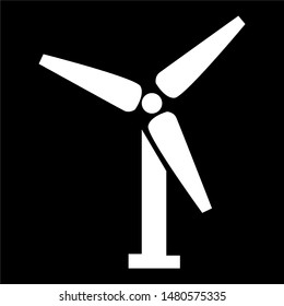 illustration of 
windmill, sticker,tshirt print, vector illustration