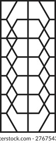 illustration of window security made of stainless steel