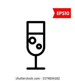 illustration of wine flat icon