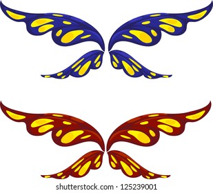 illustration wings