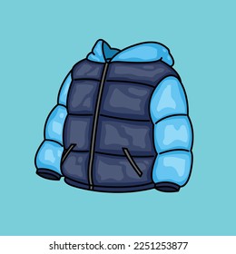 The Illustration of Winter Jacket