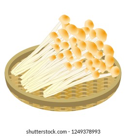 えのき茸 のイラスト素材 画像 ベクター画像 Shutterstock