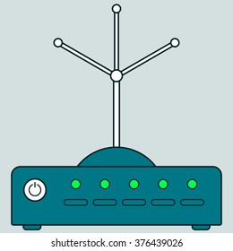 Illustration of the wireless device icon