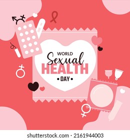 Illustration Of Wolrd Sexual Health Day