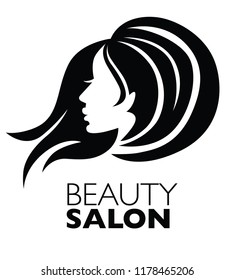 Design Elements Barber Shop Women Hairstyle Stock Vector (Royalty Free ...