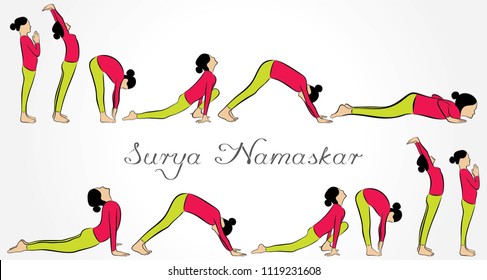 138 Surya namaskar logo Images, Stock Photos & Vectors | Shutterstock