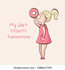 Diet Starts Tomorrow Hd Stock Images Shutterstock