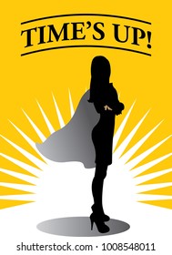An illustration of woman in silhouette