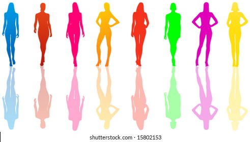 Illustration of women