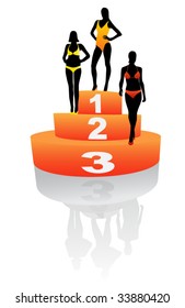 Illustration of womens
