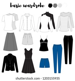 Basic Wardrobe Images Stock Photos Vectors Shutterstock