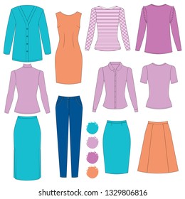 Capsule Wardrobe Vector Art, Icons, and Graphics for Free Download