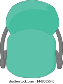 Illustration of a wonderful office chair perspective angle 14