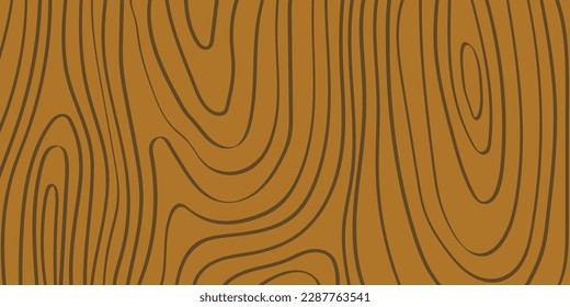 Illustration von Holzkörnern auf braunem Hintergrund.