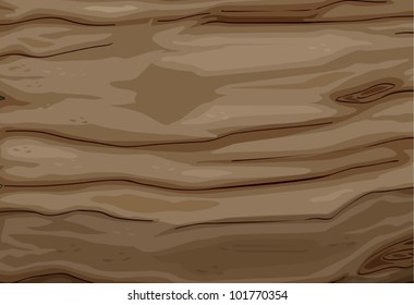 Illustration of a wood texture