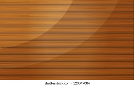 Illustration of a wooden bamboo abstract background