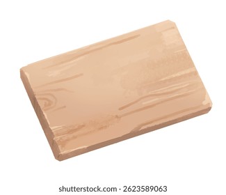 illustration of wooden Cutting board 