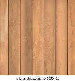The illustration of  wooden texture. Vector image 