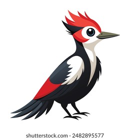 illustration of a Woodpecker animal