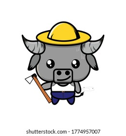 VECTOR DE TRABAJO ILUSTRATIVO EN EL VECTOR DE GRANJA 