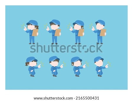 Illustration of workers performing inspection work
